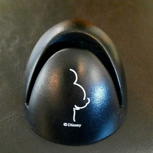 Weighted Mickey Profile Desk Business Card Holder